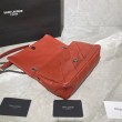 YSL Saint Laurent Jamie Medium Carre Rive Gauche Flap Bag Rossa
