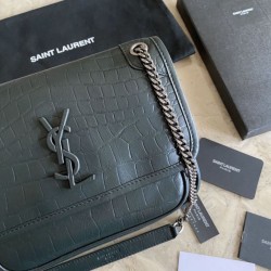 Bora Pari all'originale replica media YSL Saint Laurent Niki Nera Dupe Perfetta Cloni Firmate Bora Pari all'originale replica media YSL Saint Laurent Niki Nera imitazioni
