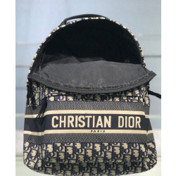Qualità superiore replica Zaino Christian Dior Diortravel blu scuro