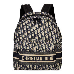Qualità superiore replica Zaino Christian Dior Diortravel blu scuro