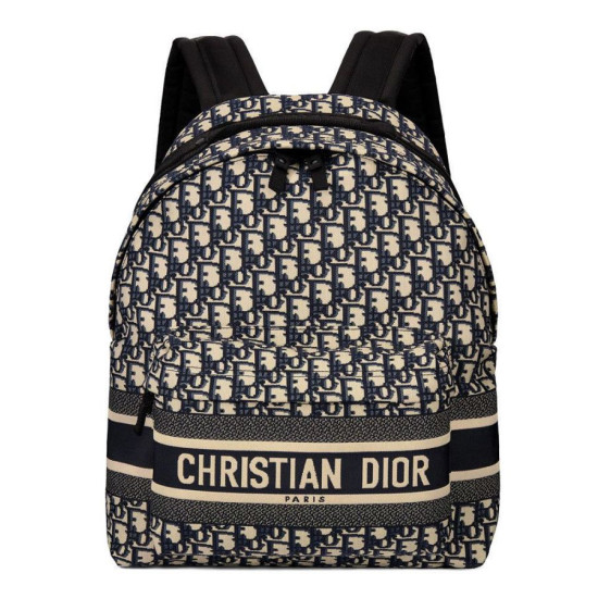Qualità superiore replica Zaino Christian Dior Diortravel blu scuro Qualità superiore replica Zaino Christian Dior Diortravel blu scuro