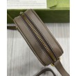 Borsa a tracolla Ophidia GG 598127 Caffè scuro