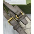 Borsa a tracolla Ophidia GG 598127 Caffè scuro