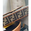 Bora Pari all'originale replica Baguette FF Canvas 8BR600 Caffè