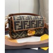 Bora Pari all'originale replica Baguette FF Canvas 8BR600 Caffè