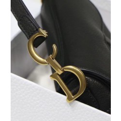 Borsa da sella Christian Dior Micro nera