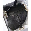 Borsa da sella Christian Dior Micro nera