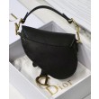 Borsa da sella Christian Dior Micro nera