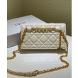 Christian Dior Caro Marsupio Con Borsa A Catena Crema