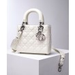 Christian Dior Lady Dior My Abcdior Bag Crema