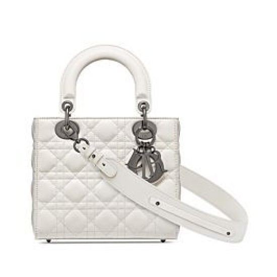 Christian Dior Lady Dior My Abcdior Bag Crema