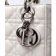 Christian Dior Lady Dior My Abcdior Bag Crema