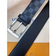 Cintura Downtown 40mm Damier Graphite M0374V