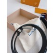 Cintura Pont Neuf 35mm Pelle Taurillon M6065T
