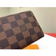 Qualità superiore replica Clemence Portafoglio Damier Ebene N41626