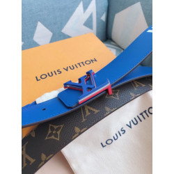 Dettagli perfetti LVxNBA LV 3 Steps 40MM Cintura reversibile MP278V