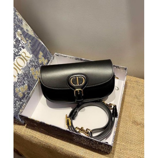 Replica Christian Dior Borsa Bobby East-west Nera Griffate