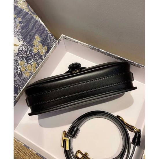 Replica Christian Dior Borsa Bobby East-west Nera Griffate