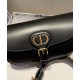 Replica Christian Dior Borsa Bobby East-west Nera Griffate