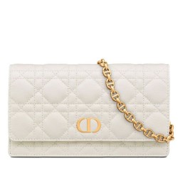 Replica Christian Dior Caro Marsupio Con Borsa A Catena Crema Griffate