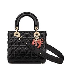 Imitazione Christian Dior Borse Replica Dioramour My Abcdior Lady Dior Nera