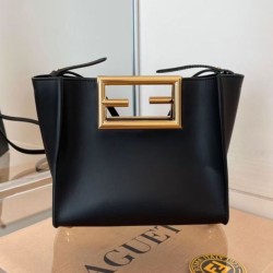 Dupe Way Borse Replica Alta Qualità Piccola in Pelle 8BS054 Nera imitazioni perfette Replica Way Borse Alta Qualità Piccola in Pelle 8BS054 Nera Griffate