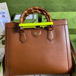Dupe Borsa tote Diana media 655658 Caffè imitazioni perfette Replica Borsa tote Diana media 655658 Caffè Griffate