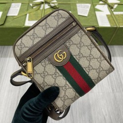 Dupe Borsa a tracolla Ophidia GG 598127 Caffè scuro imitazioni perfette Replica Borsa a tracolla Ophidia GG 598127 Caffè scuro Griffate