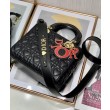 Imitazione Christian Dior Borse Replica Dioramour My Abcdior Lady Dior Nera