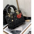 Imitazione Christian Dior Borse Replica Dioramour My Abcdior Lady Dior Nera