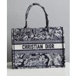 Imitazione Christian Dior Borsa piccola Dior Book Tote nera
