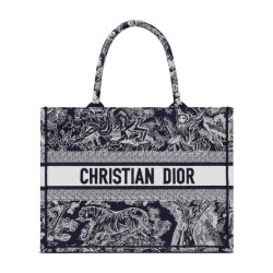 Imitazione Christian Dior Borsa piccola Dior Book Tote nera