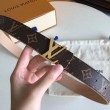 LV Initiales 30MM Cintura reversibile Monogram M0423W