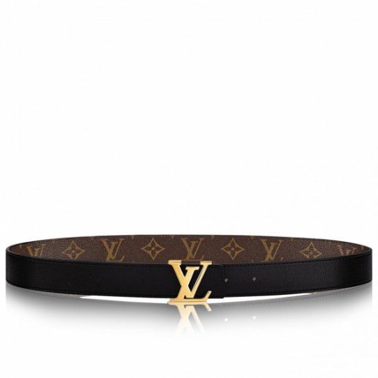 Qualità superiore replica LV Initiales 30MM Cintura reversibile Monogram M9453T