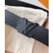 Qualità superiore replica LV Initiales 40MM Cintura Epi Pelle M9229S