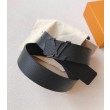 Qualità superiore replica LV Initiales 40MM Cintura Epi Pelle M9229S