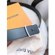 Alta gamma replica LV Initiales 40MM Cintura reversibile Damier Salt M0378Q