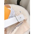 LV Initiales 40MM Cintura reversibile Damier Salt MP300V