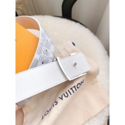 LV Initiales 40MM Cintura reversibile Damier Salt MP300V