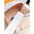 LV Initiales 40MM Cintura reversibile Damier Salt MP300V