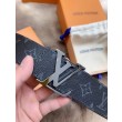 LV Initiales 40MM Cintura reversibile Monogram Eclipse M9043S