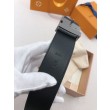 Qualità superiore replica LV Initiales 40MM Cintura reversibile Suede M6875P