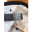 Qualità superiore replica LV Initiales 40MM Cintura reversibile Suede M6875P