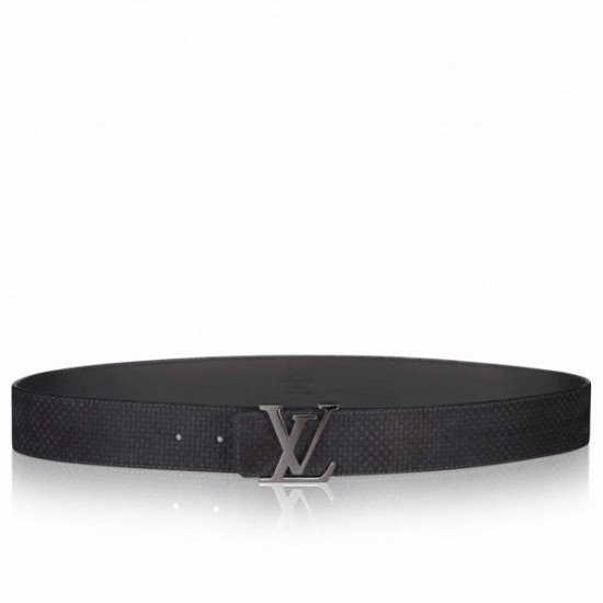 Qualità superiore replica LV Initiales 40MM Cintura reversibile Suede M6875P