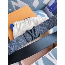 Qualità superiore replica LV Shape 40MM Cintura reversibile Monogram Relief MP281V