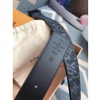 Qualità superiore replica LV Shape 40MM Cintura reversibile Monogram Relief MP281V