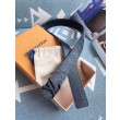Qualità superiore replica LV Shape 40MM Cintura reversibile Monogram Relief MP281V