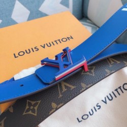 Dupe Dettagli perfetti LVxNBA Louis Vuitton 3 Steps 40MM Cintura reversibile MP278V imitazioni perfette Replica Dettagli perfetti LVxNBA Louis Vuitton 3 Steps 40MM Cintura reversibile MP278V Griffate