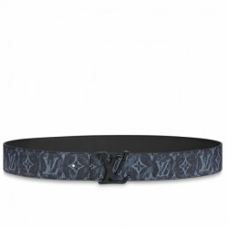 Replica Qualità superiore replica LV Shape 40MM Cintura reversibile Monogram Relief MP281V Griffate