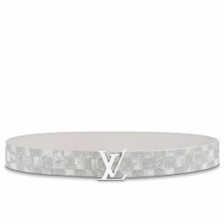 Replica LV Initiales 40MM Cintura reversibile Damier Salt MP300V Griffate